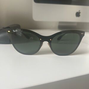 Ray bans black cat eye